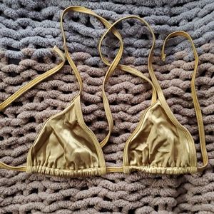 American Apparel Gold Triangle Top